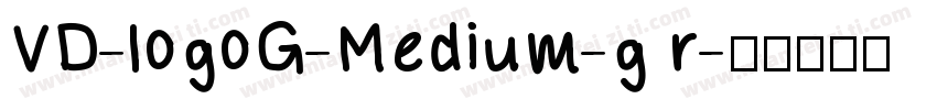 VD-logoG-Medium-g r字体转换